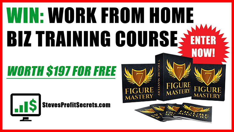 Free Work at Home Business Training Giveaway